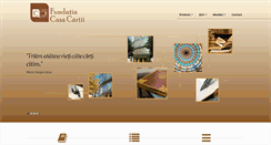 Desktop Screenshot of fundatiacasacartii.ro